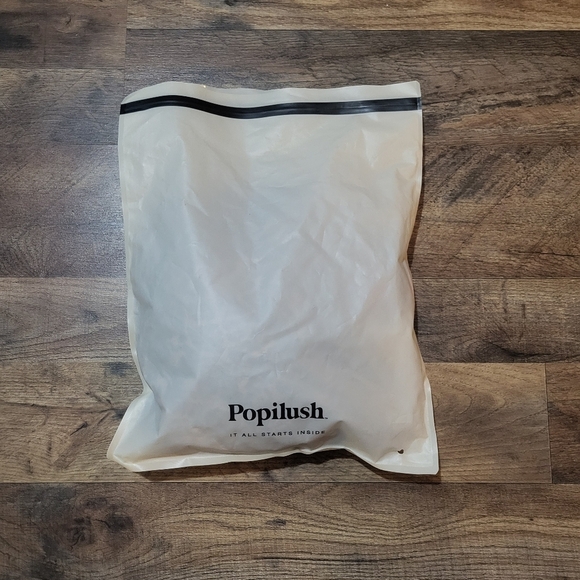 Popilush Leopard Print V Neck Halter Tummy Control One Piece Swimsuit Size L - Picture 6 of 12